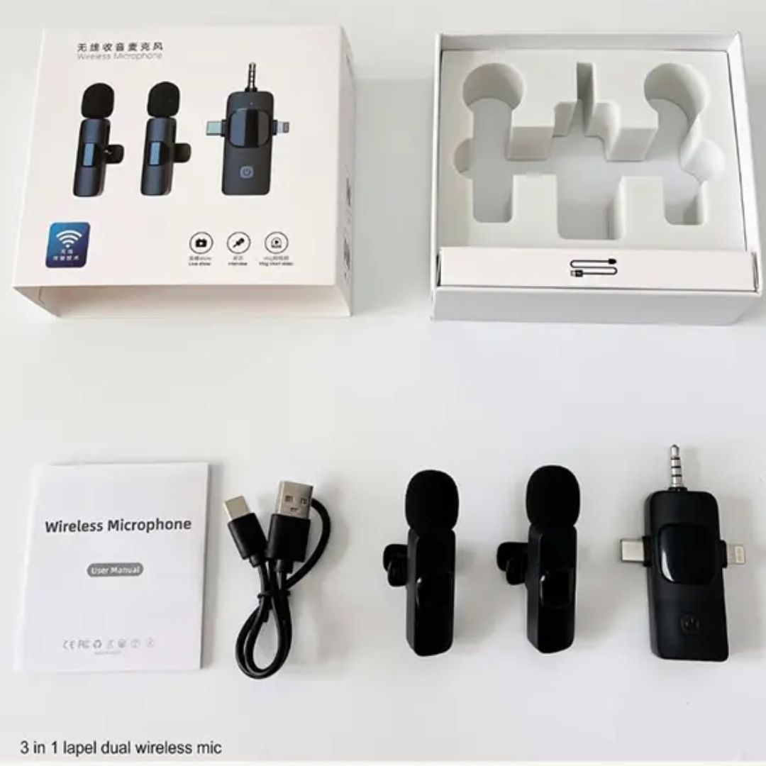 K15 3-in-1 Dual Microphone System