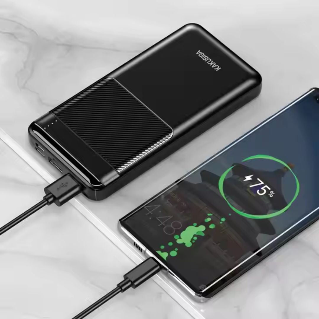 KAKUSIGA KSC-1096 22.5W 10000mAh Power Bank Black