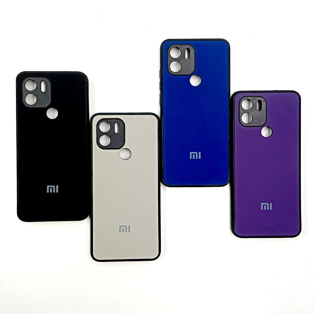 Redmi A1 / A1 Plus Logo Silicone back cover with velvet inside protection layer