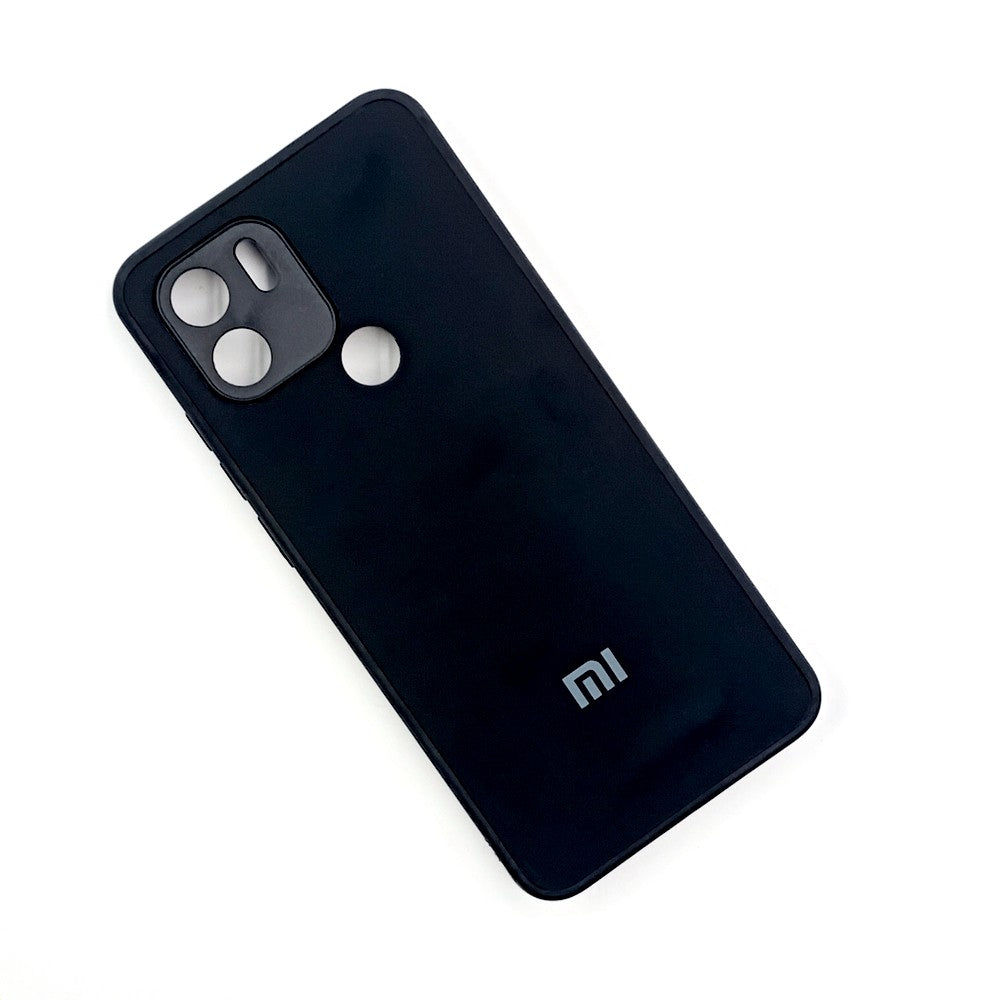 Redmi A1 / A1 Plus Logo Silicone back cover with velvet inside protection layer