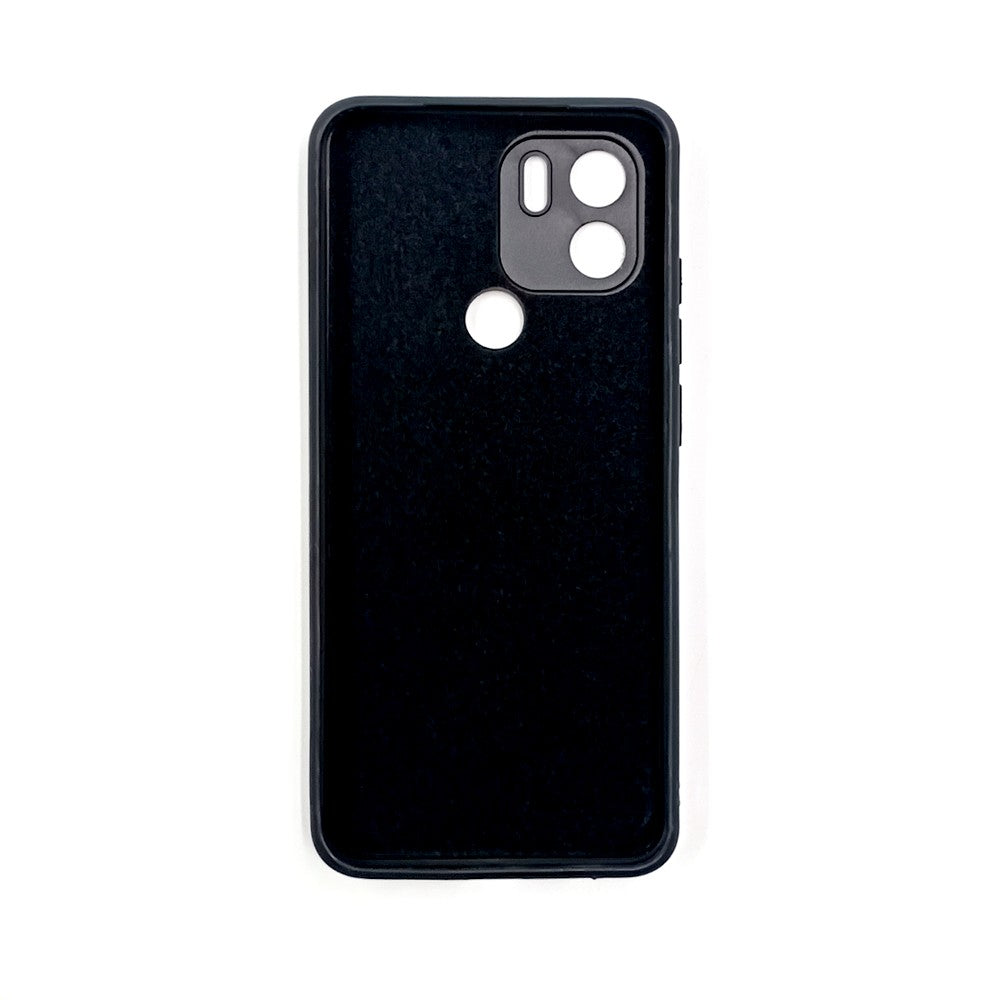 Redmi A1 / A1 Plus Logo Silicone back cover with velvet inside protection layer