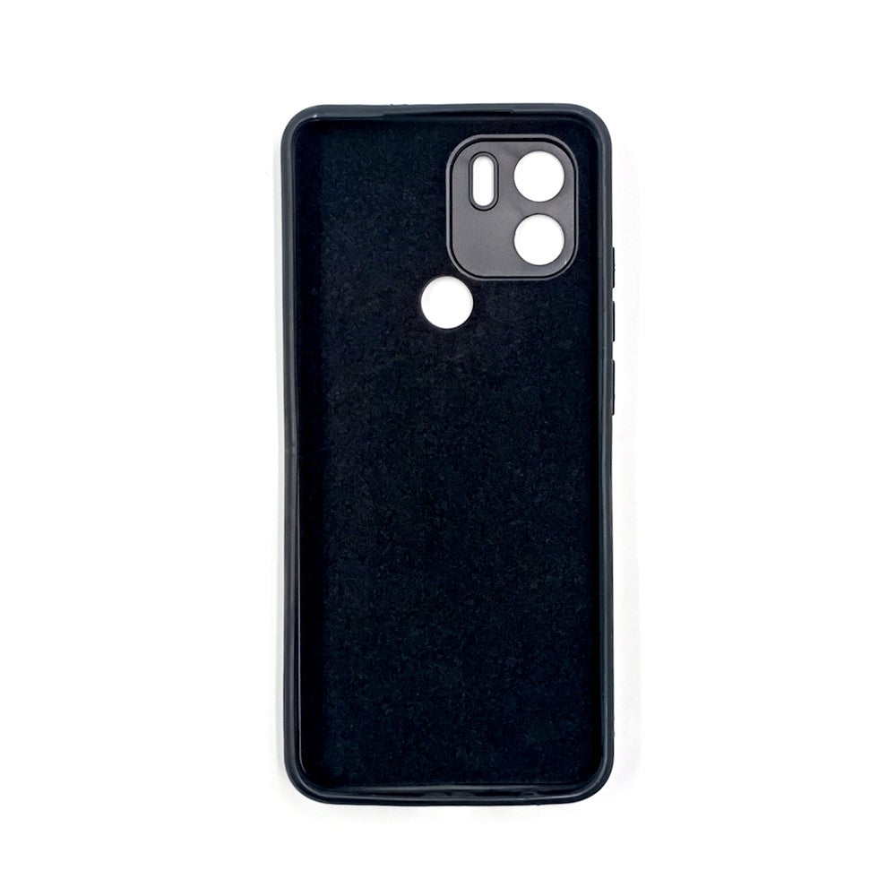 Redmi A1 / A1 Plus Logo Silicone back cover with velvet inside protection layer