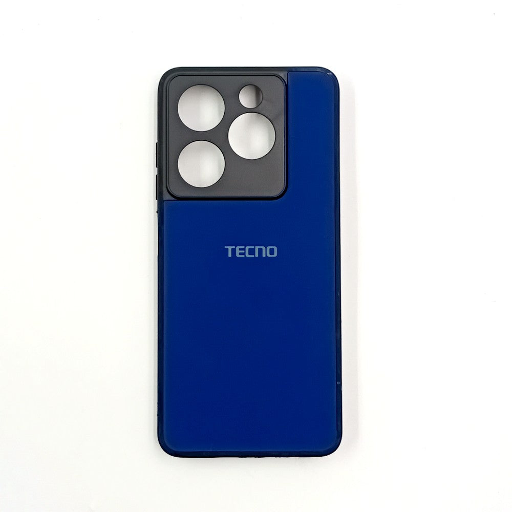 infinix Smart 8 / Tecno Pop 8 Logo Silicone back cover with velvet inside protection layer
