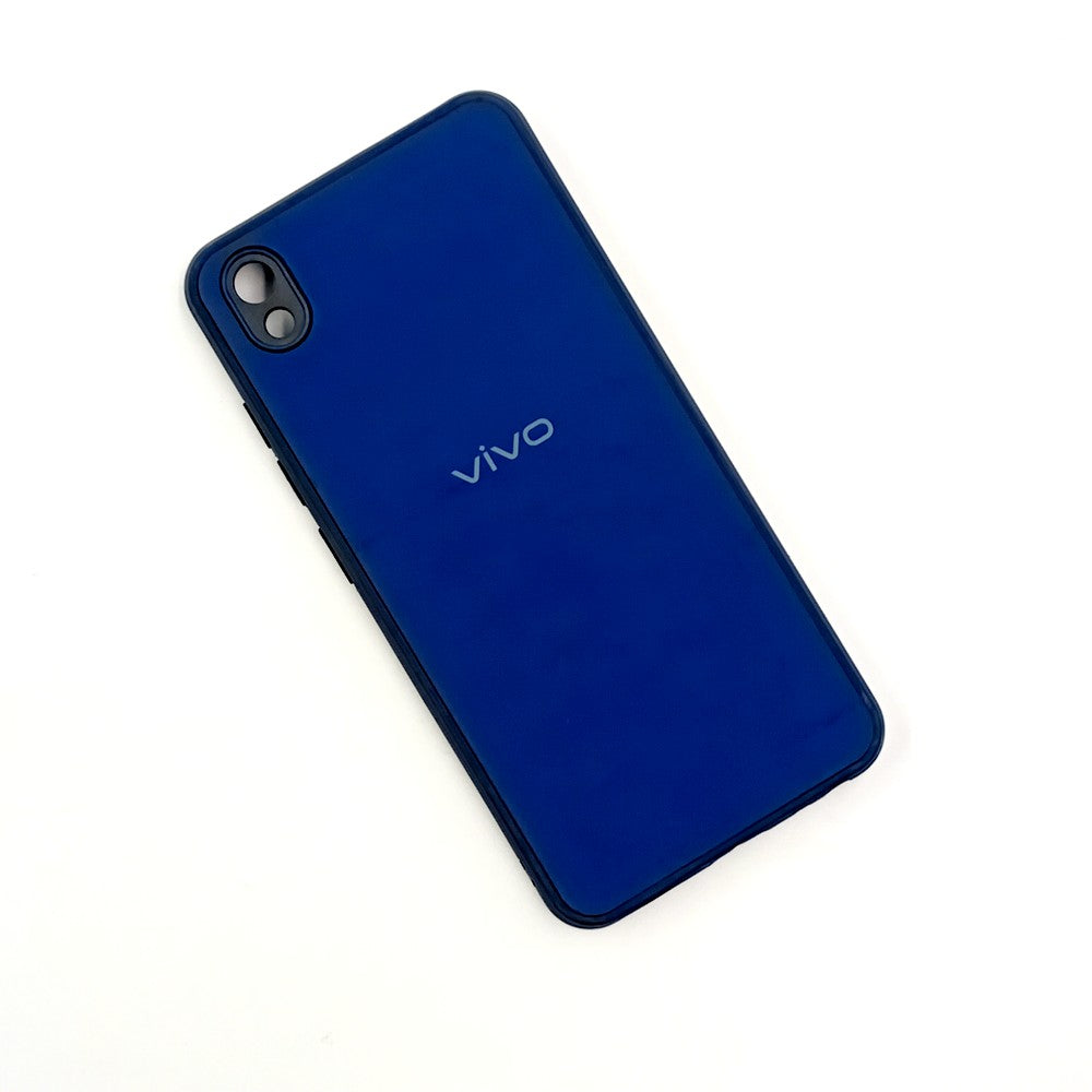 Vivo Y91C / Y91i / Y1s Logo Silicone back cover with velvet inside protection layer