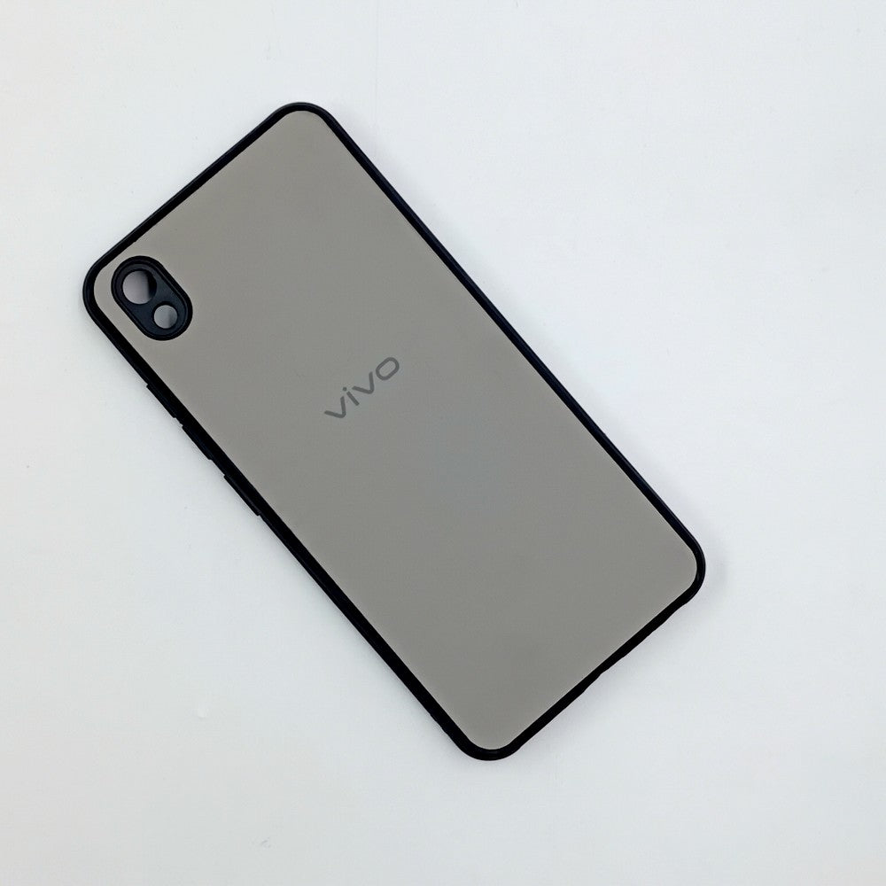 Vivo Y91C / Y91i / Y1s Logo Silicone back cover with velvet inside protection layer