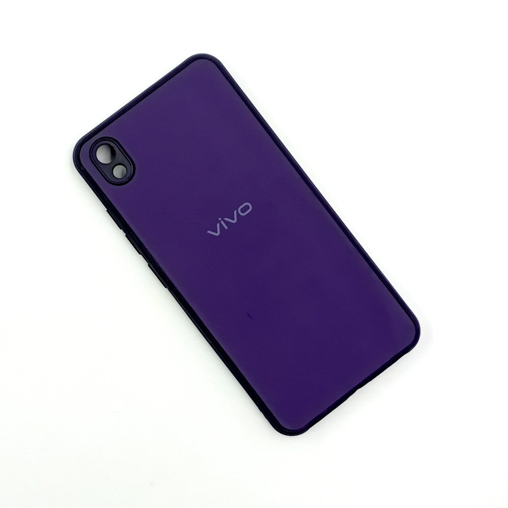 Vivo Y91C / Y91i / Y1s Logo Silicone back cover with velvet inside protection layer