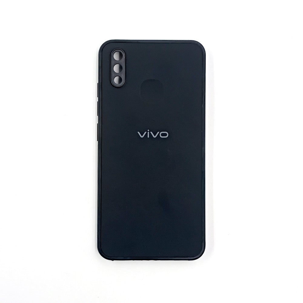 Vivo Y91 / Y93 Logo Silicone back cover with velvet inside protection layer