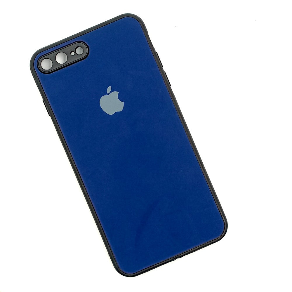 iPhone 7 Plus / 8 Plus Logo Silicone back cover with velvet inside protection layer