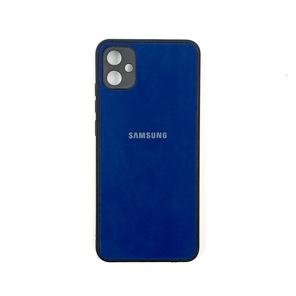 Samsung A04E Logo Silicone back cover with velvet inside protection layer