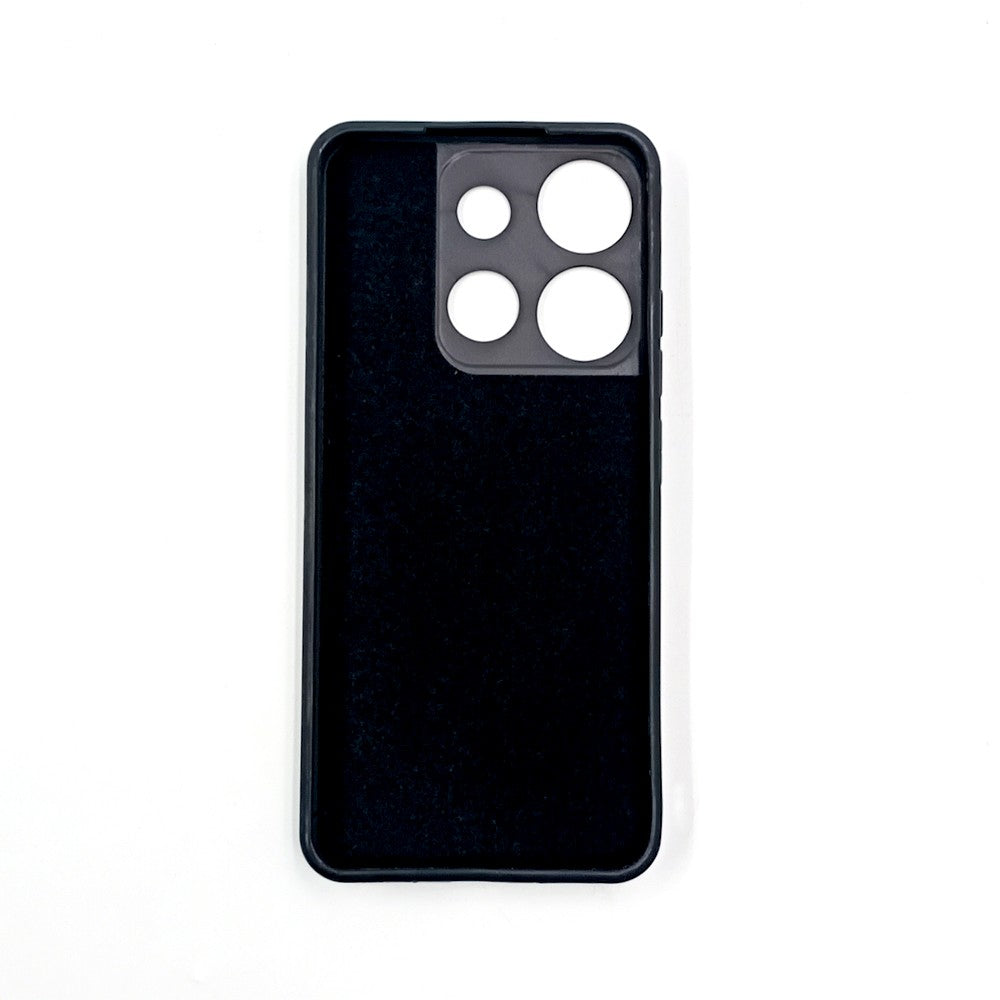 Infinix Smart 7 / Tecno Spark Go 2023 Logo Silicone back cover with velvet inside protection layer