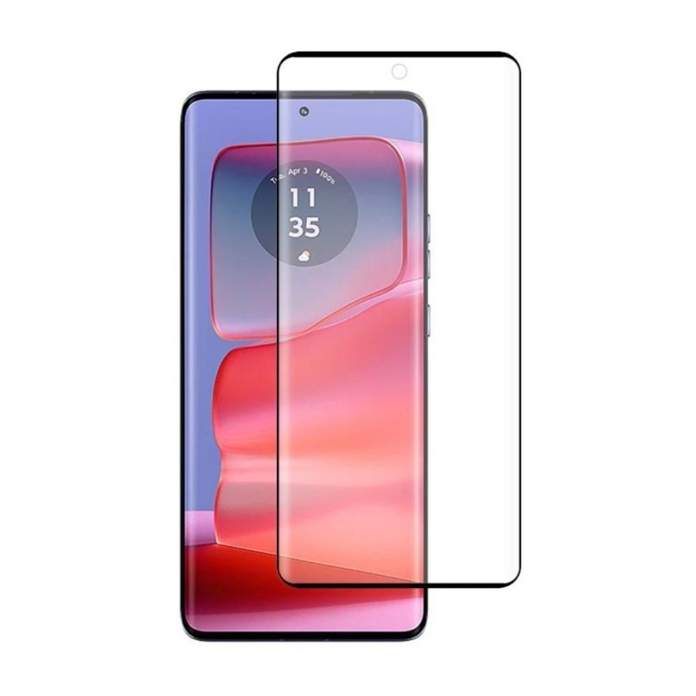 Motorola Edge 50 Fusion Tempered Glass Screen Protector 9H HD Ultra Clear Anti-Scratch Bubble-Free Easy Apply Tempered Glass