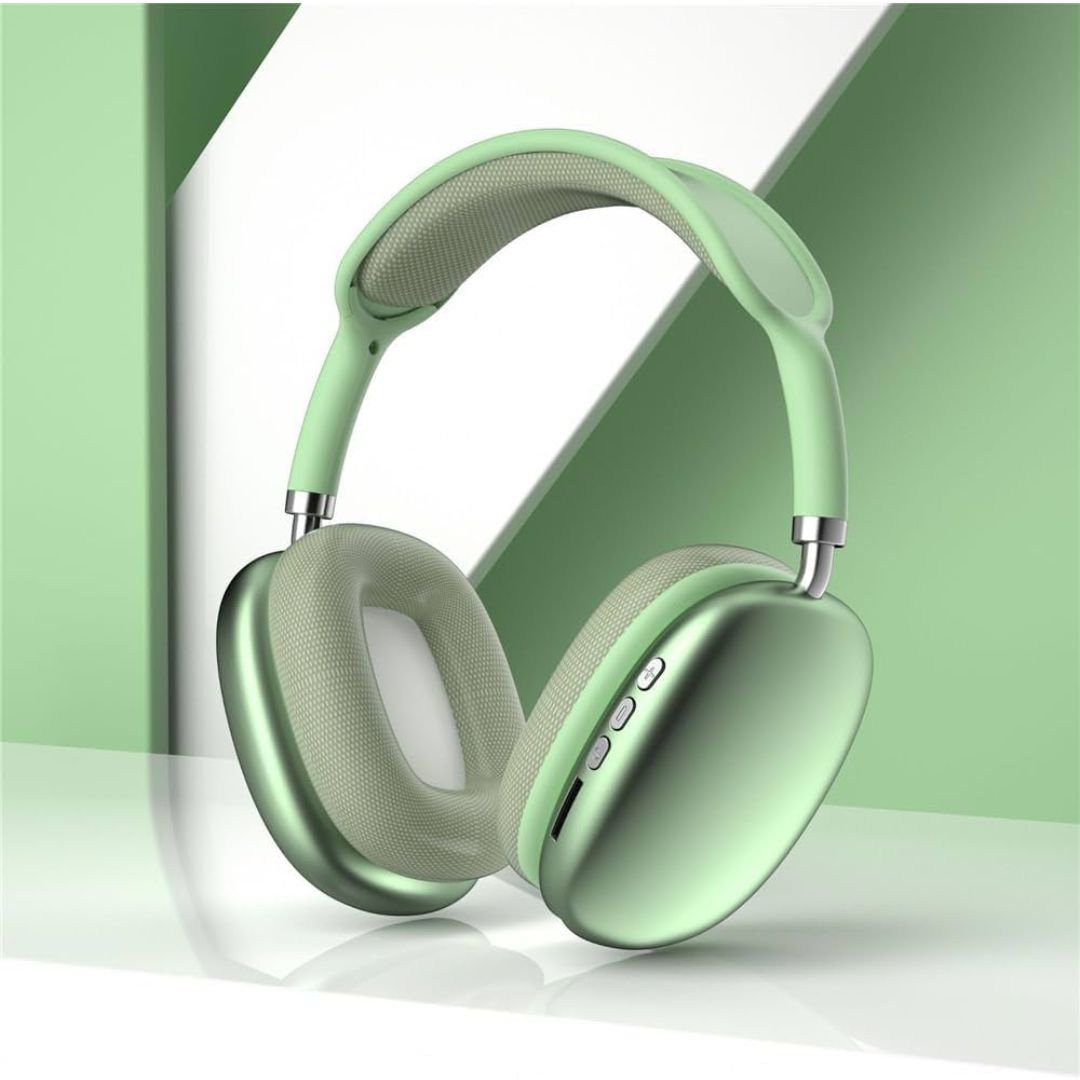 P9 Pro Max Wireless Headphone Bluetooth 5.0 Stereo Sound with Mic Foldable Over-Ear Headset for Music Gaming and Calls