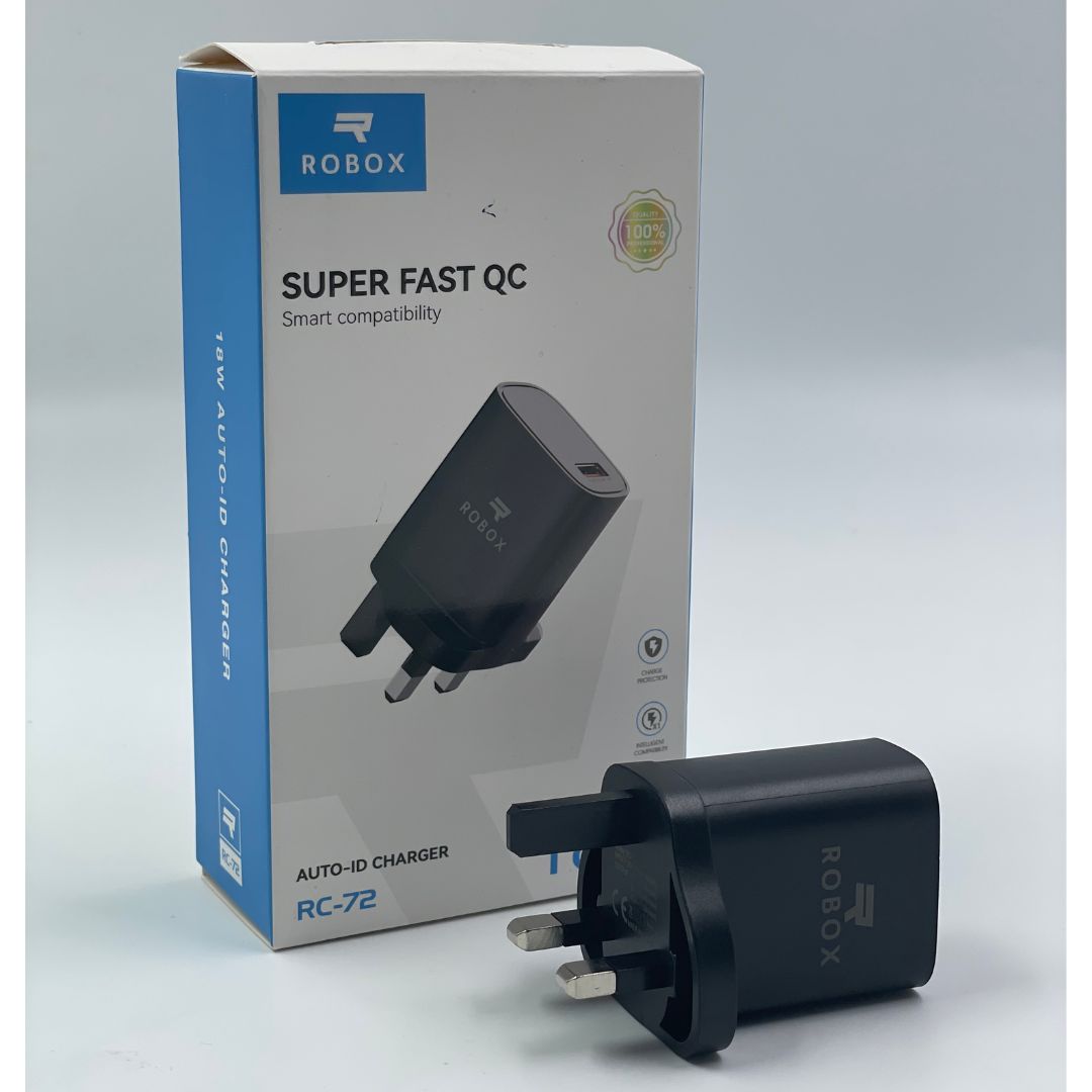 Robox 18W Charger with Lightning Cable