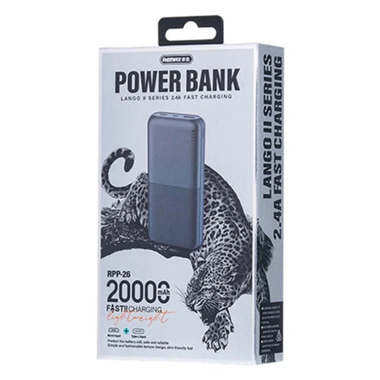 Remax Lango II 20000mAh Power Bank RPP-26