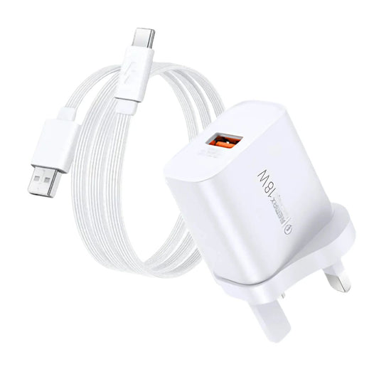 REMAX Kiddy 18W USB-A to USB-C Charger