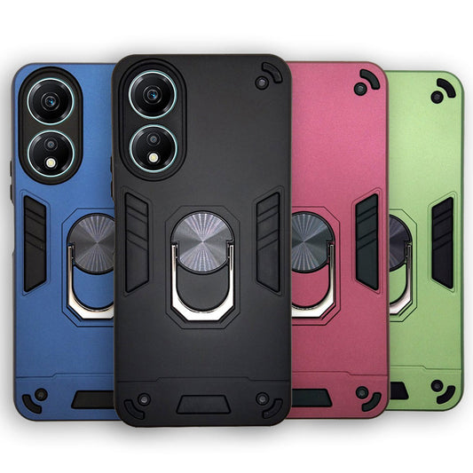 HONOR X5 Plus Hard PC Case with ring holder Shockproof Slim back Cover