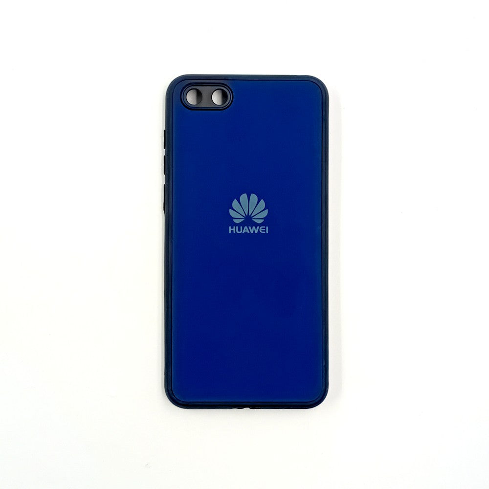 Huawei Y5 2018 Logo Silicone back cover with velvet inside protection layer