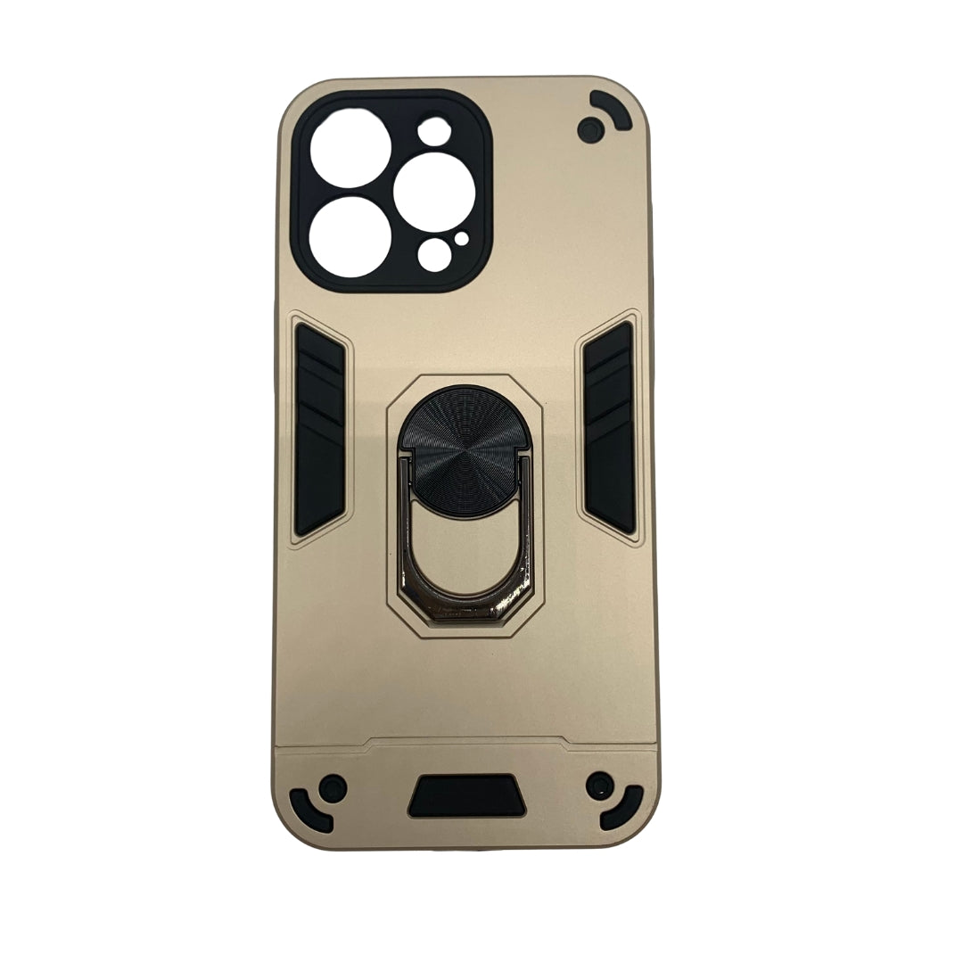iPhone 15 Pro Max Hard PC Case with ring holder Shockproof Slim back Cover