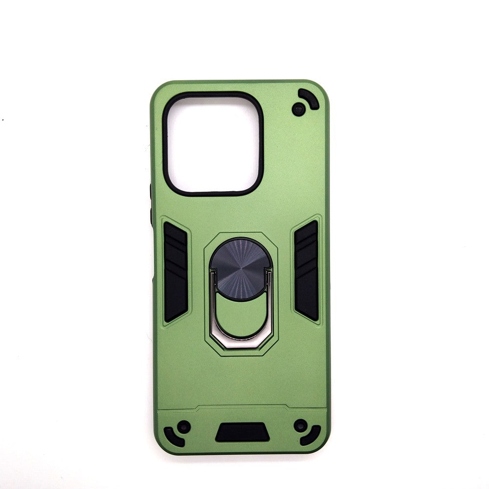 HONOR X6a Hard PC Case with ring holder Shockproof Slim back Cover