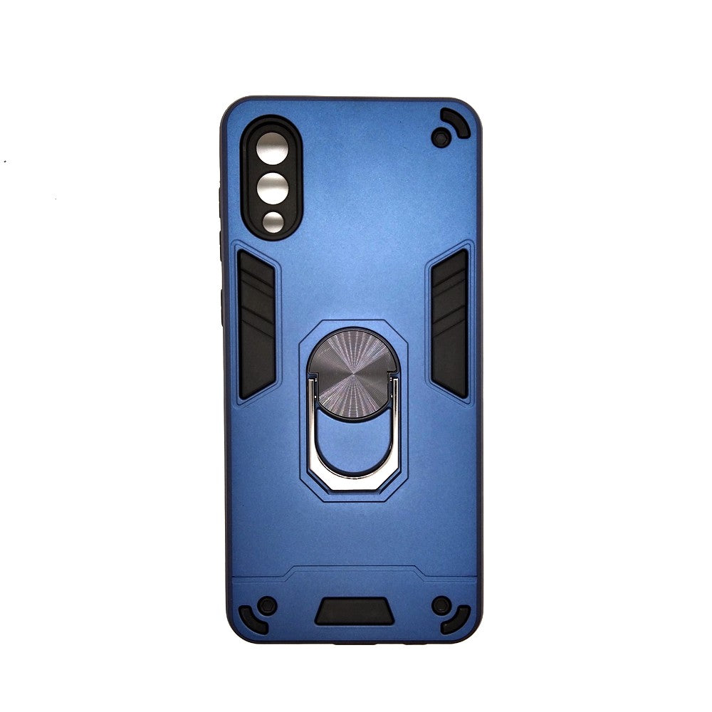 Samsung M02 Hard PC Case with ring holder Shockproof Slim back Cover
