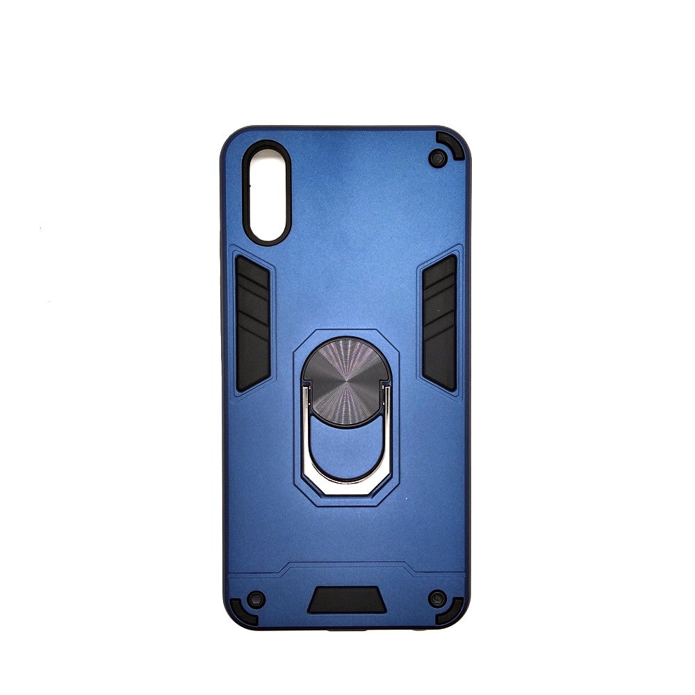 Vivo Y93 Hard PC Case with ring holder Shockproof Slim back Cover