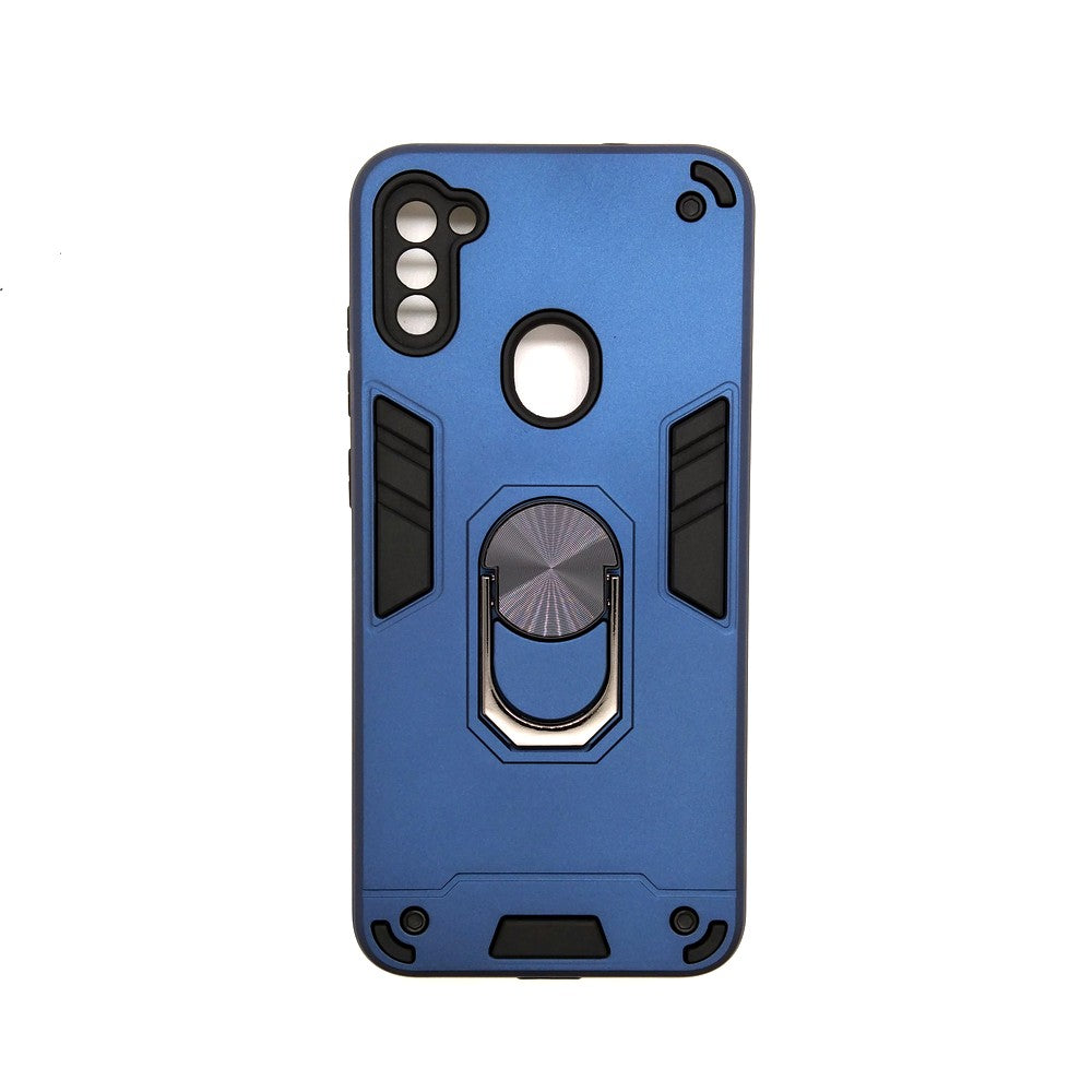 Samsung A11 Hard PC Case with ring holder Shockproof Slim back Cover
