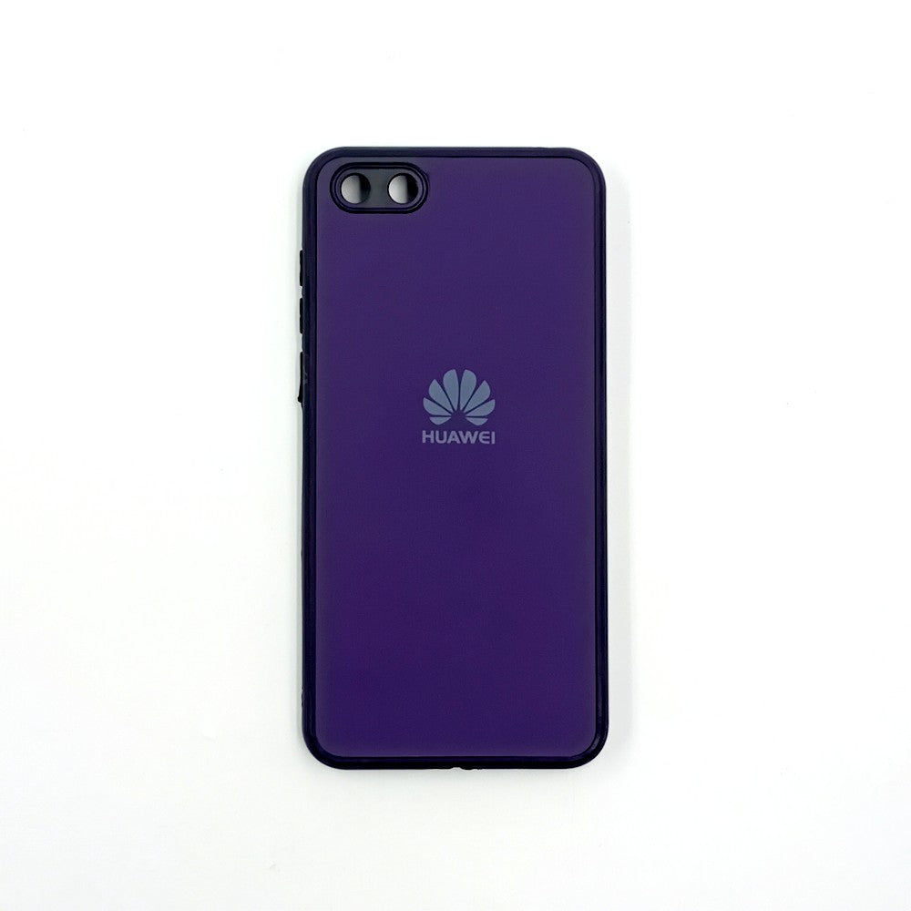 Huawei Y5 2018 Logo Silicone back cover with velvet inside protection layer