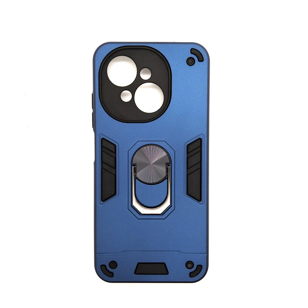 Tecno POP 9 4G Hard PC Case with ring holder Shockproof Slim back Cover