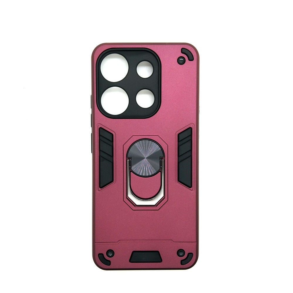 Tecno Spark Go 2023 Tecno POP 7 Hard PC Case with ring holder Shockproof Slim back Cover
