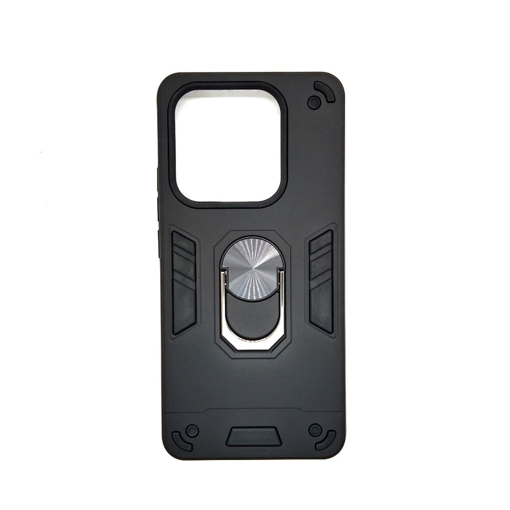 Redmi Note 14 Hard PC Case with ring holder Shockproof Slim back Cover