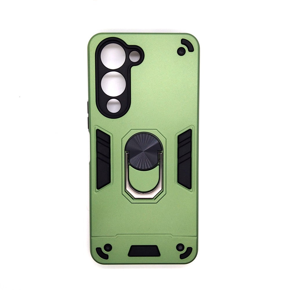 Vivo Y04 Hard PC Case with ring holder Shockproof Slim back Cover