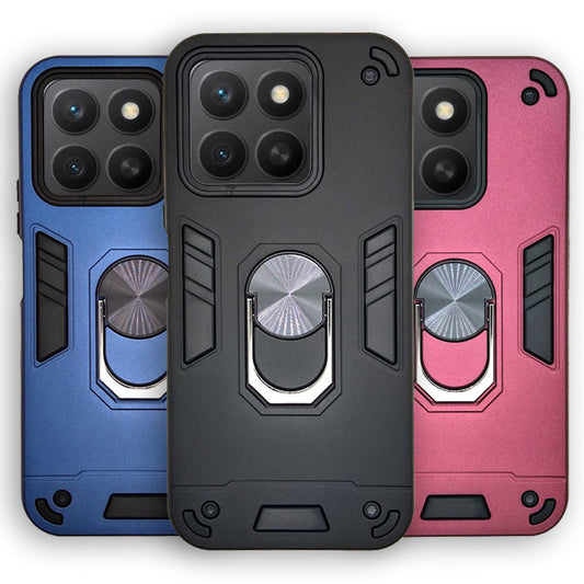 HONOR X8c Hard PC Case with ring holder Shockproof Slim back Cover