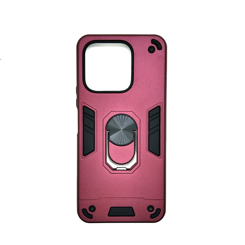 HONOR X6a Hard PC Case with ring holder Shockproof Slim back Cover