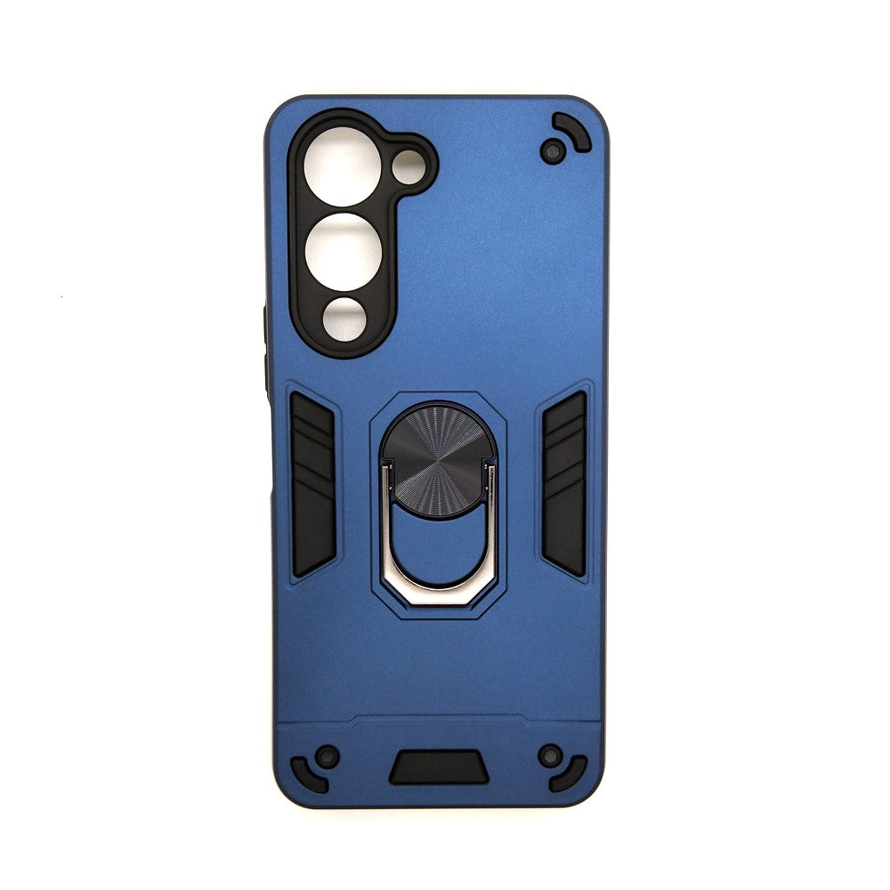 Vivo Y04 Hard PC Case with ring holder Shockproof Slim back Cover