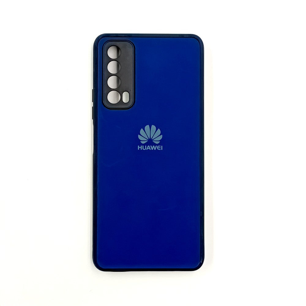Huawei Y7A Logo Silicone back cover with velvet inside protection layer