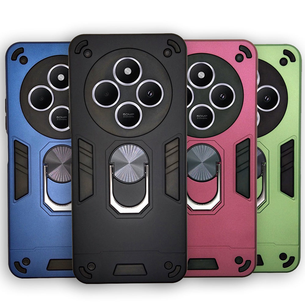 Redmi A4 Hard PC Case with ring holder Shockproof Slim back Cover