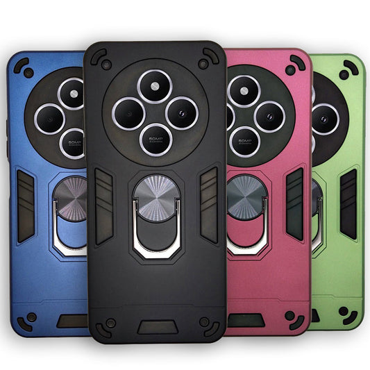 Redmi A4 Hard PC Case with ring holder Shockproof Slim back Cover