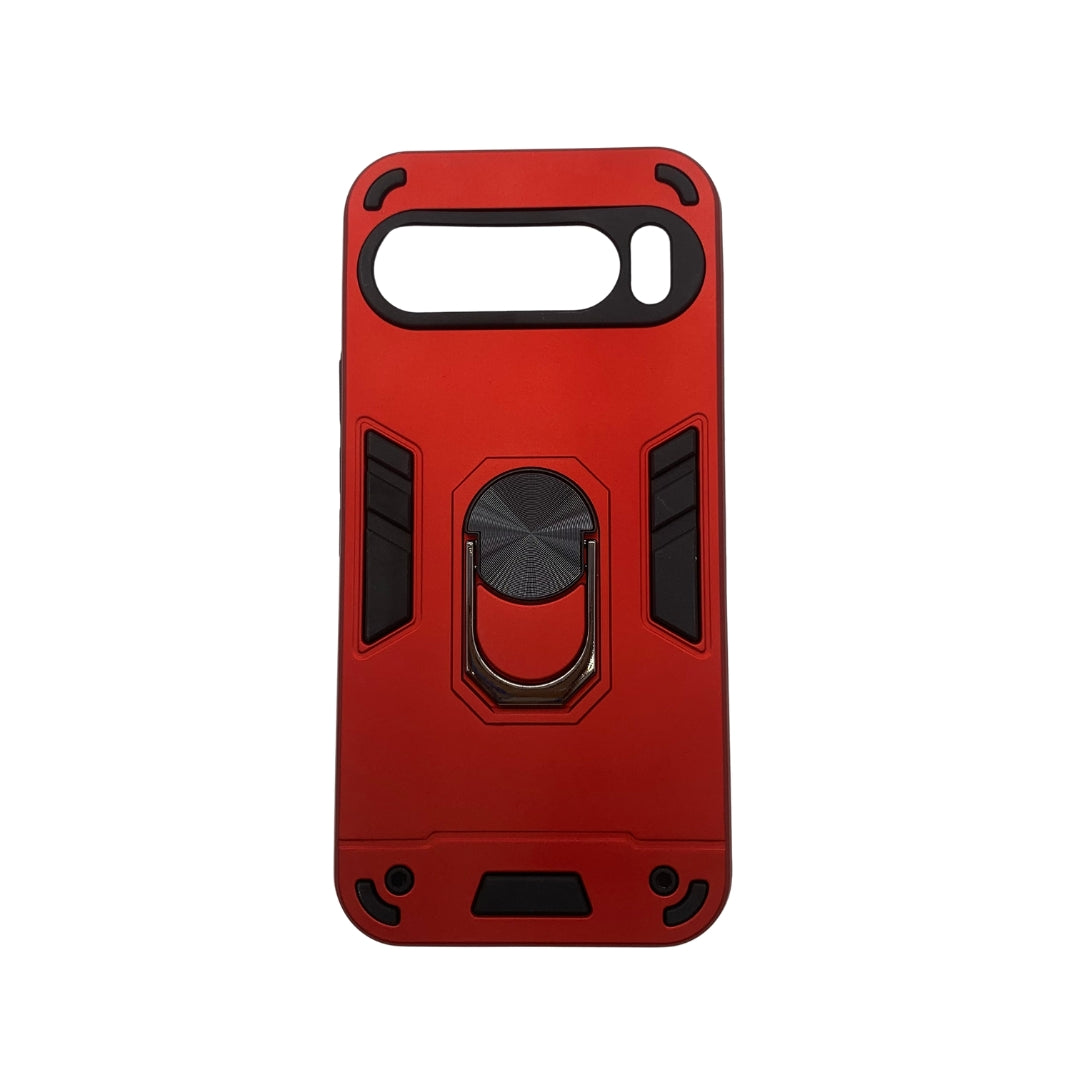 Google Pixel 9 Pro XL Hard PC Case with ring holder Shockproof Slim back Cover