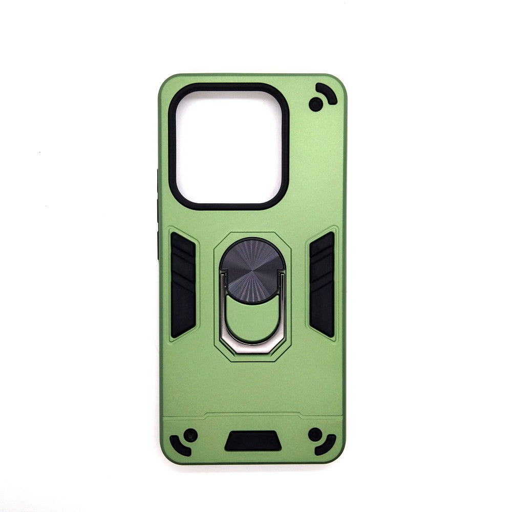 Redmi Note 14 Hard PC Case with ring holder Shockproof Slim back Cover