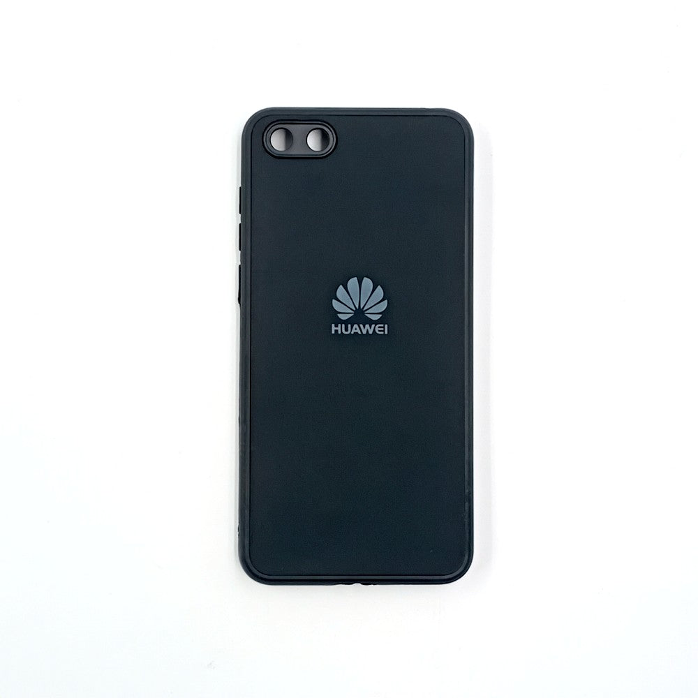 Huawei Y5 2018 Logo Silicone back cover with velvet inside protection layer