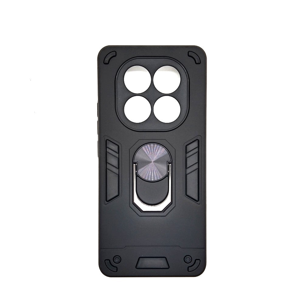 Redmi Note 14 Pro Hard PC Case with ring holder Shockproof Slim back Cover