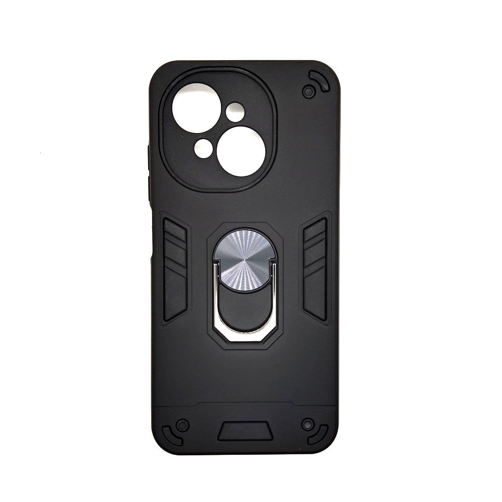 Tecno POP 9 4G Hard PC Case with ring holder Shockproof Slim back Cover