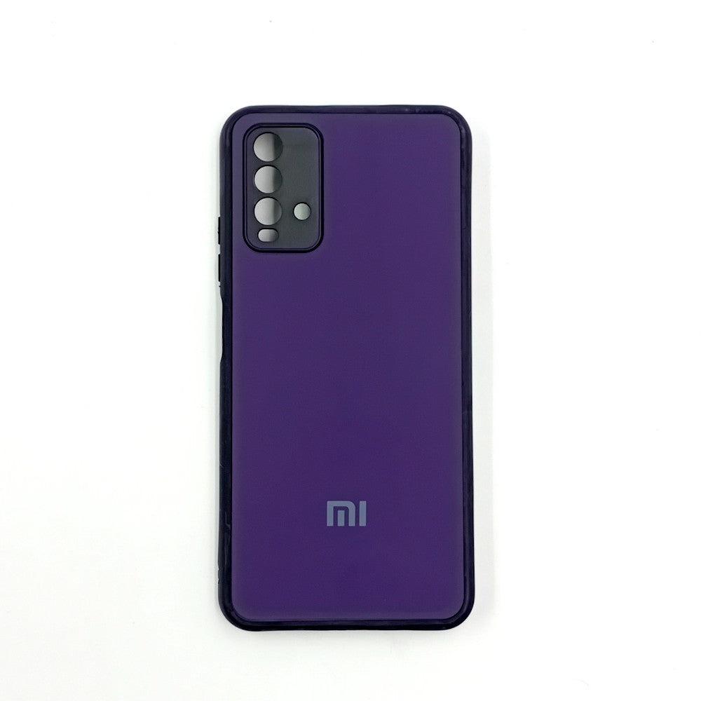 Redmi 9T Logo Silicone back cover with velvet inside protection layer