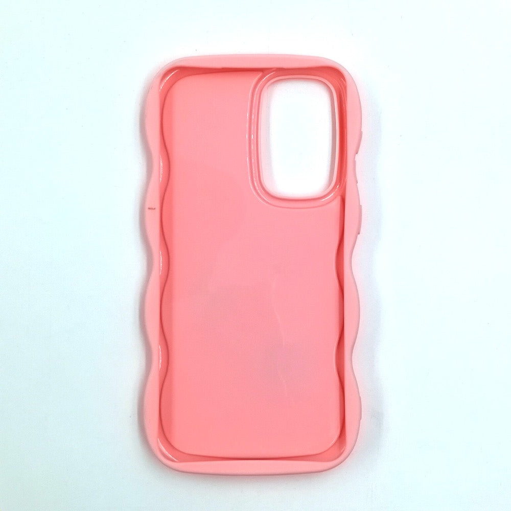 Samsung A56 Cute Cartoon 3D Silicone Phone Case for Girls Soft Wavy Edge Back Cover with Bear Flower & Fun Charms Shockproof Protective Case