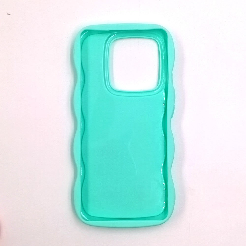 Redmi Note 14 5G Cute Cartoon 3D Silicone Phone Case for Girls Soft Wavy Edge Back Cover with Bear Flower & Fun Charms Shockproof Protective Case