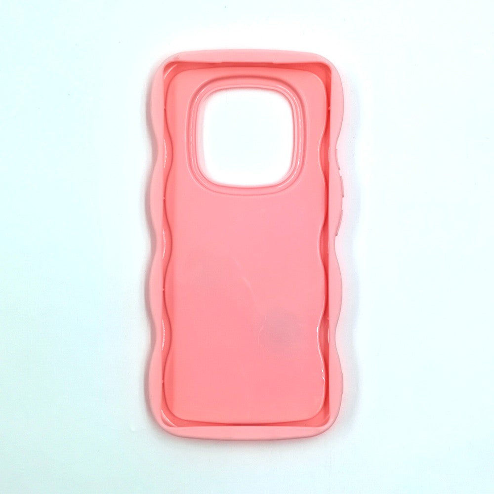 Redmi Note 14 Pro 4G Cute Cartoon 3D Silicone Phone Case for Girls Soft Wavy Edge Back Cover with Bear Flower & Fun Charms Shockproof Protective Case