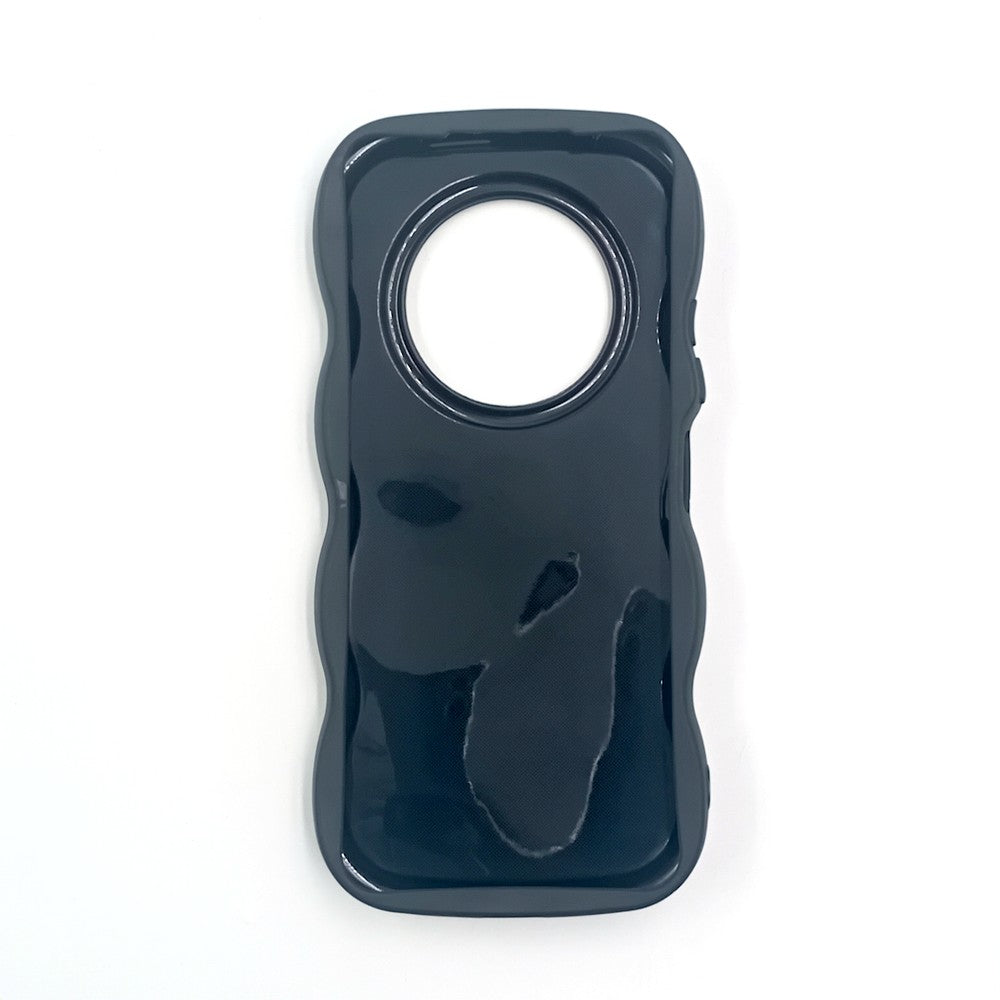 Tecno Spark 30C 4G Cute Cartoon 3D Silicone Phone Case for Girls Soft Wavy Edge Back Cover with Bear Flower & Fun Charms Shockproof Protective Case