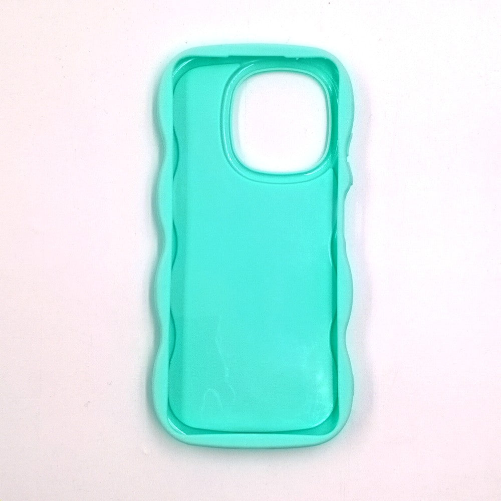 Tecno Spark Go 2025 Cute Cartoon 3D Silicone Phone Case for Girls Soft Wavy Edge Back Cover with Bear Flower & Fun Charms Shockproof Protective Case