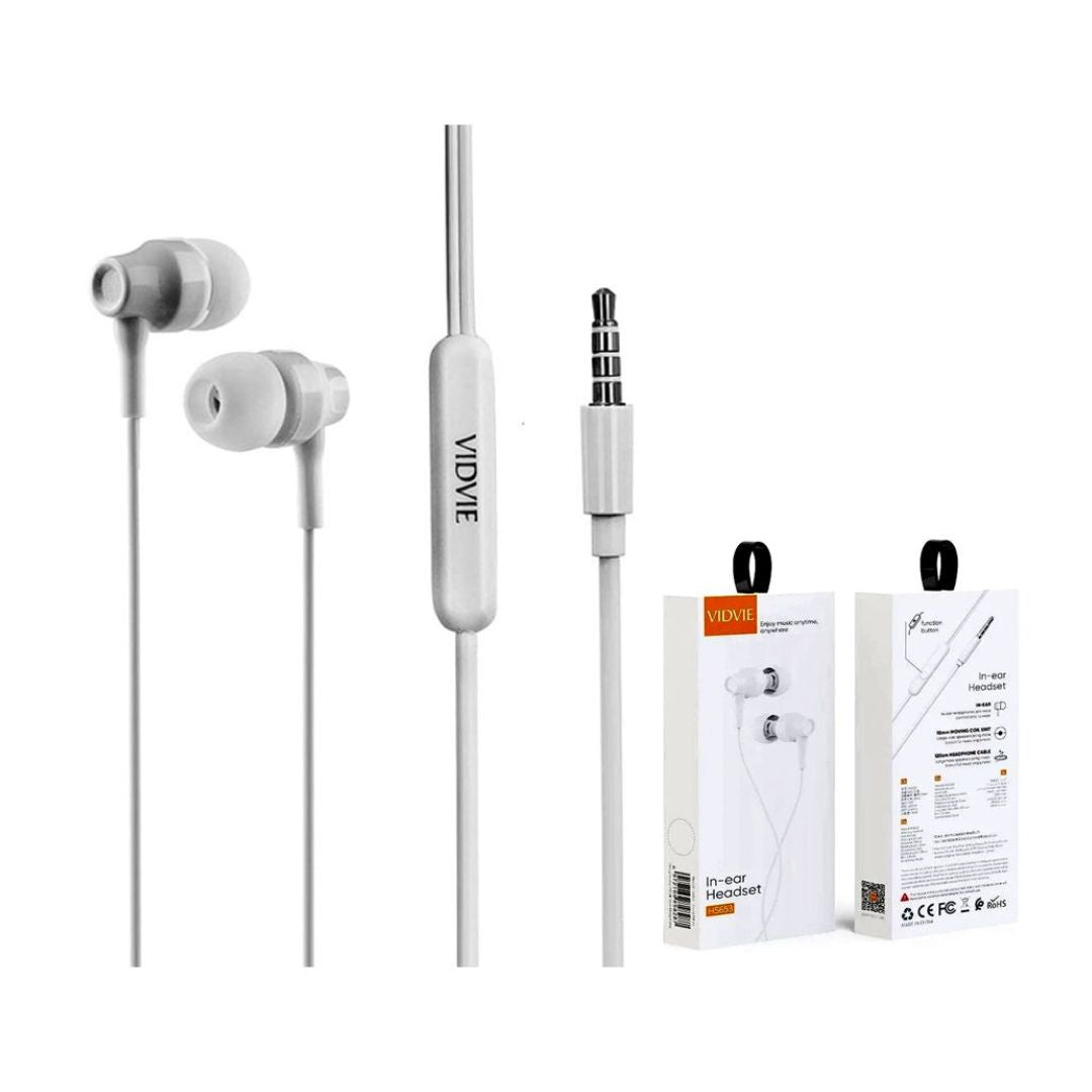 VIDVIE HS-653 Wired Earphones