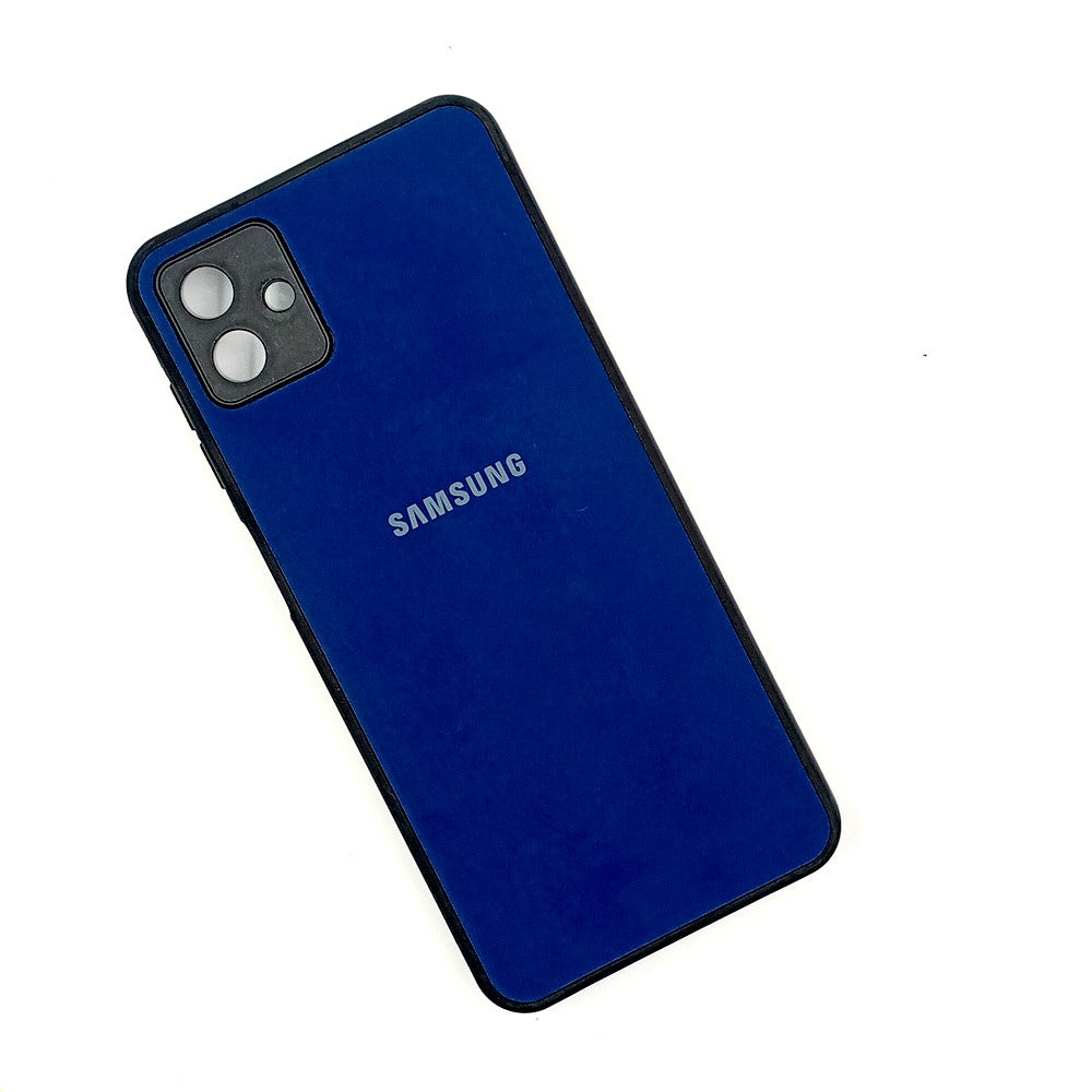 Samsung A04 Logo Silicone back cover with velvet inside protection layer